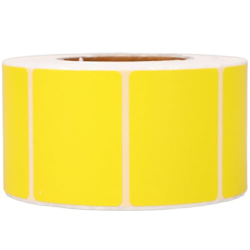 TOPBATHY Etiquetas Térmicas Adhesivas de Color Amarillo Mate Papel Imprimible para Envío y Organización de Etiquetas para Impresora Térmica Resistente y Fácil de Usar TOPBATHY Etiquetas Térmicas Adhesivas de Color Amarillo Mate Papel Imprimible para Envío y Organización de Etiquetas para Impresora Térmica Resistente y Fácil de Usar