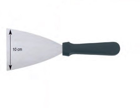 FaisTonGateau - Spatule triangulaire inox - Spatule triangle Cover