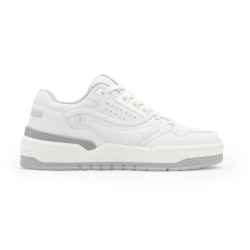 Image of Red Tape Low Cut Sneaker for Men in White Grey | Sneaker | White Grey | 10 UK