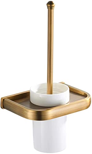 Brosse de toilette en céramique avec support pour cuvette WC propre