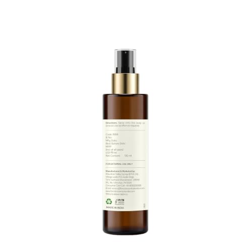 Image of Forest Essentials Fragrant Body Mist Sandalwood & Vetiver | Aloe Vera juice infused Perfume Spray to keep Skin Scented & Hydrated Through the Day (Pack of 2)