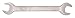 Westward 1EYL9 Open End Wrench, SAE, 15/16 x 1 In
