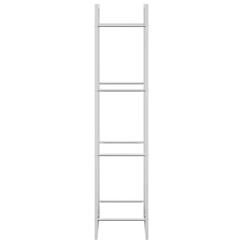 Étagère à bois en acier au design durable pour intérieur moderne