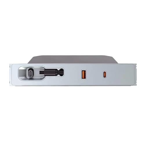 Hub USB de voiture 80W PD Type C station d'accueil et répartiteur de charge pour console centrale