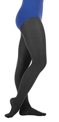 Body Wrappers Children's TotalSTRETCH Mesh Back Seam Convertible Tights - C45