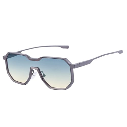 Lunettes de soleil carrées pour un festival ou une sortie en ville style punk chic
