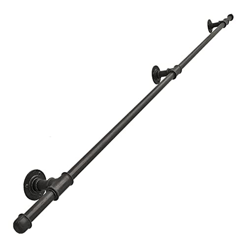 Rampe de protection en métal robuste main courante 2,2 mètres - 2