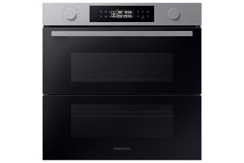 SAMSUNG Four encastrable pyrolyse NV7B45305AS dual cook flex,76 litres, wifi