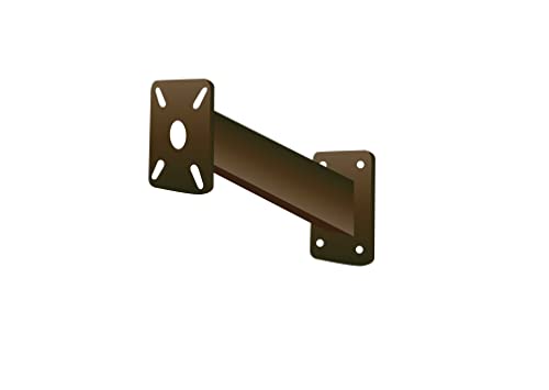 Universal Pedestal Angular Aluminum 14-Inch Keypad Stand Intercom Holder Post, 2