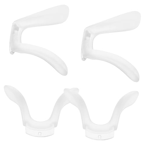 OATIPHO 4 Piezas Almohadillas Para La Nariz Cadena De Gafas Nariz De Anteojos Equipo De Reparación Lentes Empuñaduras De Gafas Almohadillas Para Gafas Soporte Para Gafas Gel De Sílice