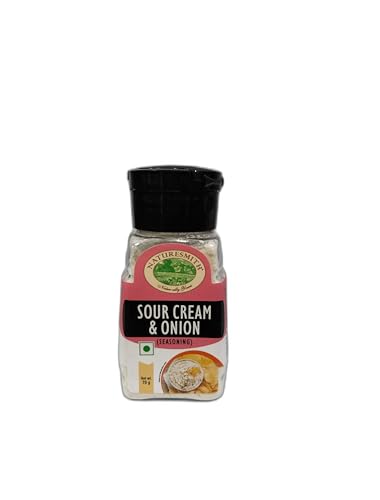 NATURESMITH SOUR CREAM AND ONION SEASONING-70g || READY TO USE SPRINKLER SEASONING JAR ||