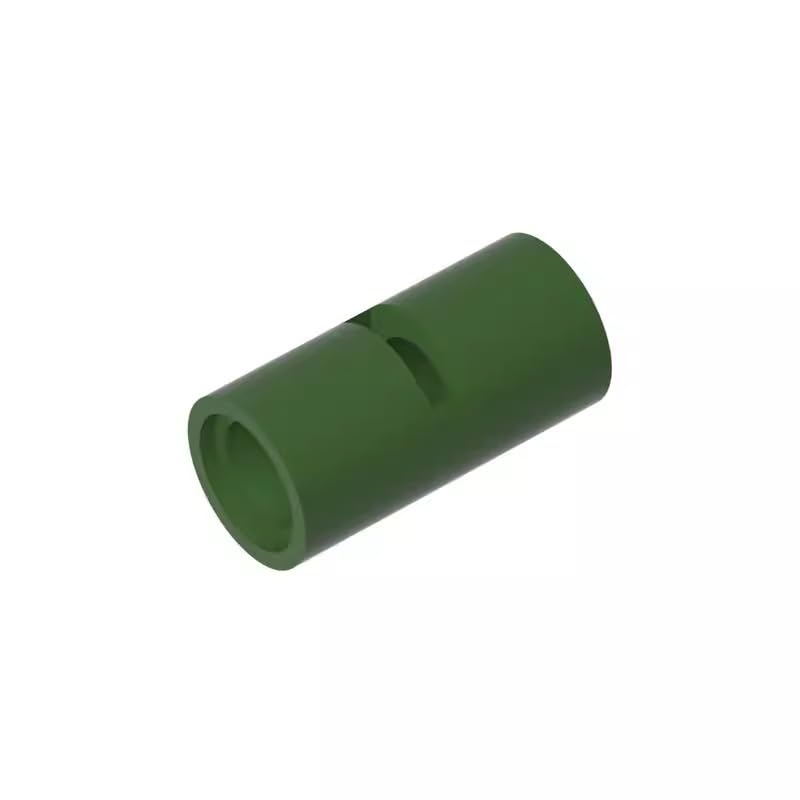 Gobricks GDS-887 Technic Pin Connector Round (Slotted) 50PCS Compatible with Lego Toy 62462 29219 DIY Parts and MOC Components for Major Brick Brands Color:Tarmac
