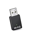 BrosTrend Wi-Fi 6 AX900 Mini Linux WiFi Dongle for Ubuntu, Debian, Mint, Zorin, Raspberry Pi OS, Kubuntu, PureOS, MATE, Windows etc., Wireless USB WiFi Adapter Dual Band 5GHz + 2.4GHz, WPA3, USB 2.0
