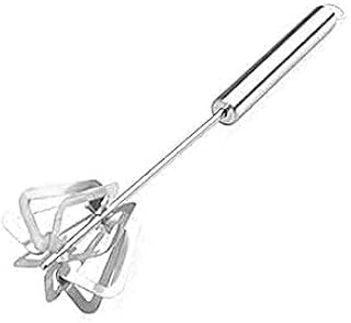 Power Free Stainless Steel Hand Push Whisk Blender,Beater Milk Frothier, Mixer Stirrer, Blending, Egg Beater, Stirring Las... Price In India