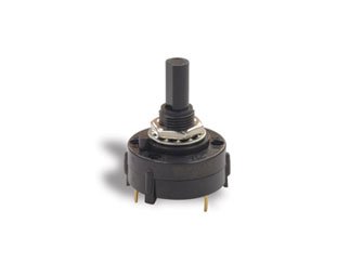 C & K Components A11405RNZQ Switches Rotary A Series SP 2 Position Solder Lug Non-Shorting Through Hole Rotary Switch - 2 Item(s)