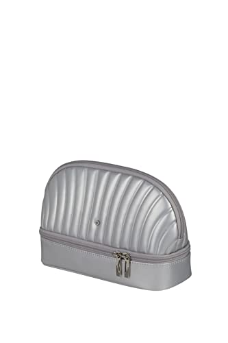 Tessuto morbido: poliuretano Samsonite C-Lite - Kit WC Kulturbeutel, 24 cm, Bianco (bianco sporco)., C-Lite - Borsa da toilette per WC