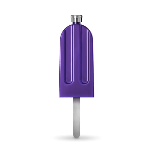 Genuine Fred Fancy Ice Pop Flask, 3 oz, Grape