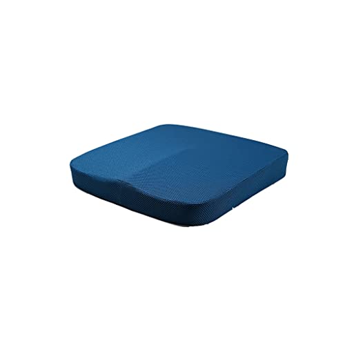 Pas fatigué assis grâce au coussin de bureau bleu XMING en mousse