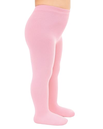 Image of Stelle Toddler Girls Tights Baby Cable Knit Stockings Thick Cotton Legging | Thick Cotton Legging, Winter Warm Pantyhose, Footed, Thermal, Ribbed, Sweater Panty Hose, Under Dress, 3 Pairs, 12-18 Months
