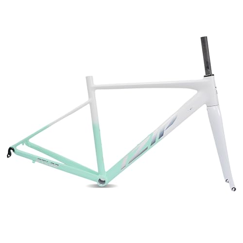 44CM 47CM 50CM 52CM A~t[Zbg 700C [hoCN NCbN[X 100/130mm Cu[Lt[ J[{t@Co[e[p[htH[N BB68mm(Green+White,52cm)