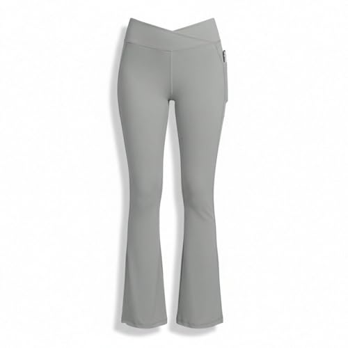 High Waisted Flared Pants Kids Girls Elastic Waist Fashion Trousers Teenagers Girls Stretchy Comfort Joggers School Outdoor Streetwear Casual Sweatpants