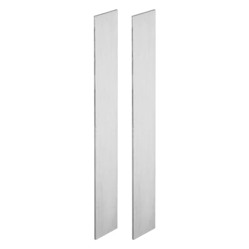PATIKIL 1084 Steel Flat Bar, 2 Pcs 12" x 1 1/2" x 1/8" Knife Making Steel Iron Stock for Forging Blade Knife Sword Chopper