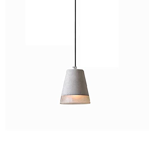 Suspension béton gris Pendro E27 pour supprimer l'éclairage éblouissant