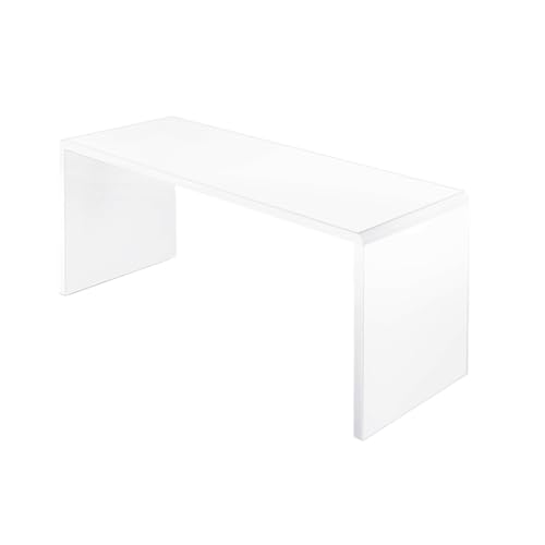 Design Schreibtisch Fast Trade - 140cm - weiß Hochglanz Bürotisch