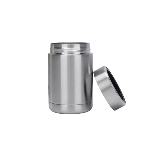 SEDLAV Enfriador de latas de doble pared de 340.2 g de acero inoxidable aislado para botellas de cerveza (1)