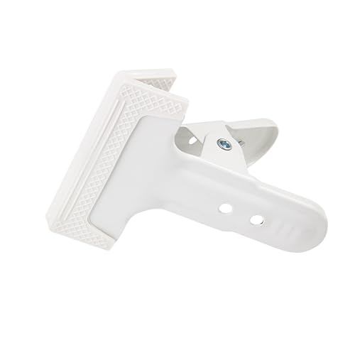 Image of 2 Pack 4-1 /4 inch Heavy Duty Spring Clamps Clips, White Metal Rubber Hinge Clip File Clamps for Photography Background Stands, Home Improvement Projects (2.17 inch Opening)