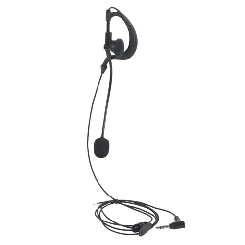 WODASEN 3.5mm Coach Soccer Referee Headset with Boom Mic
