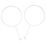 TOYANDONA Basketballständer und Fußball Aufbewahrungsständer 2 Stück Wandmontiert Robustes...