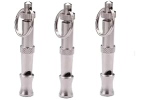 3Pcs Adjustable Ultrasonic Pet Training Whistle