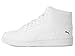 Puma Mens Rebound Layup Sneakers Puma White/Puma White/Puma Black 9.5 Medium