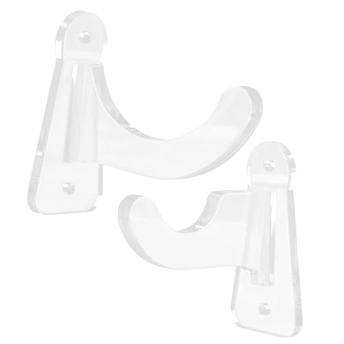 GOOHOCHY Bat Holder Wall Mount Baseball Bat Display Rack Acrylic Bat Stand Convenient Bat Display