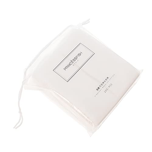 DOITOOL 200Pcs Teugnable Face Cotton Pads Ultra Thin Facial Cotton Pads Face Toner Torkdukar DIY Sheet Masks För Att Ta Bort Nagellack Makeup Hudvård