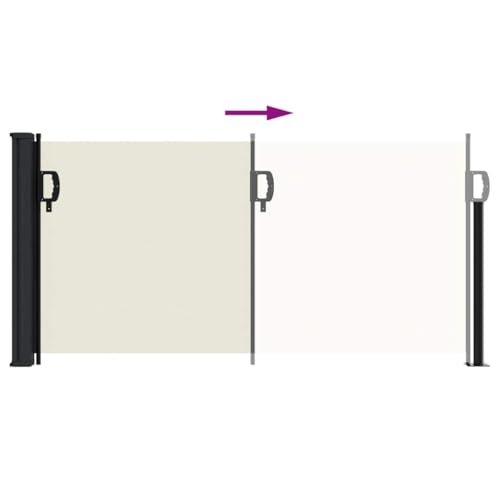 Store latéral extensible idéal pour balcon jardin terrasse comme protection extérieure