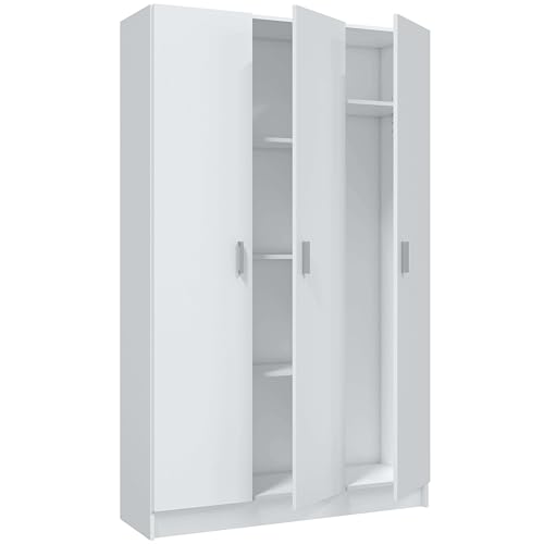 Armario multiusos Habitdesign de 3 puertas para solucionar la falta de espacio en dormitorios 7