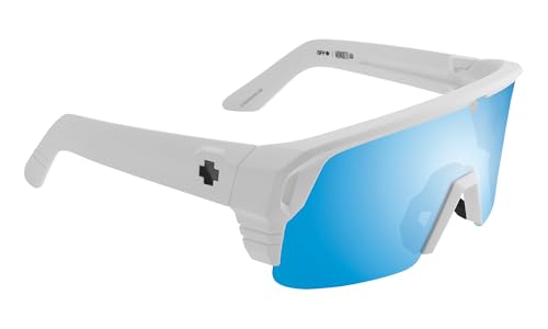 Image of SPY Optic Monolith 5050, Cylindrical Shield Semi-rimless Sunglasses, Color and Contrast Enhancing Lenses