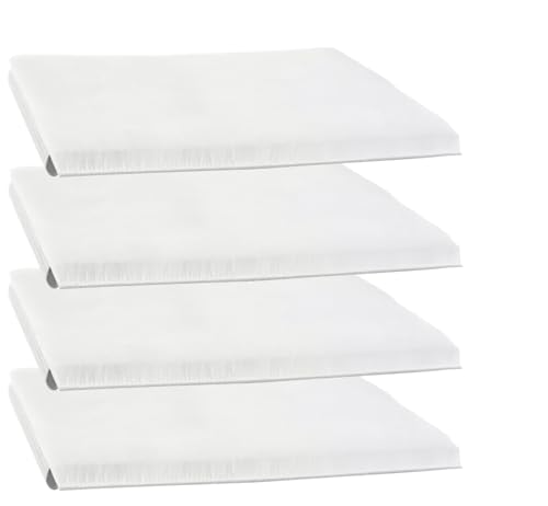 Confezione da 4 tamponi di ricambio per bordi, strumento per pittura di pareti, tamponi per pittura, ricariche per pareti, tamponi di vernice per soffitti e angoli