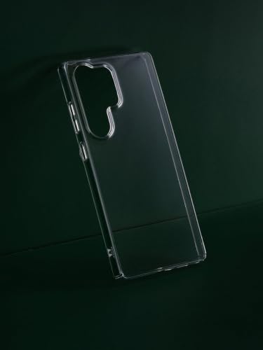 Image of DIZORO Compatible with Samsung S22 Ultra 5G Back Cover Case Clear,[ Anti Yellow ][Military Grade Protection] Hard PC Back Cover Transparent