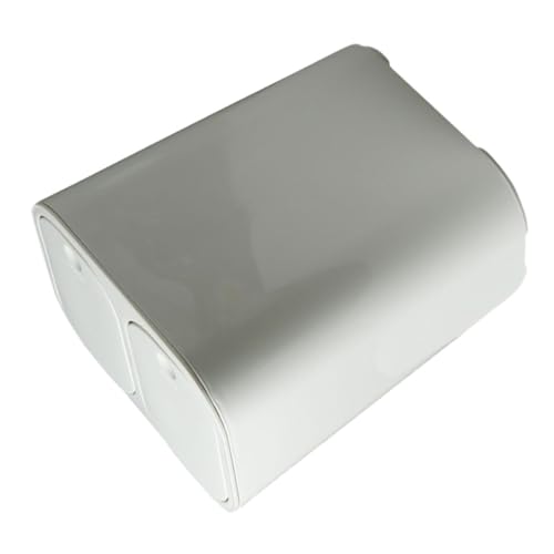 Caneca de basura rectangular con compartimentos duales miniatura 1
