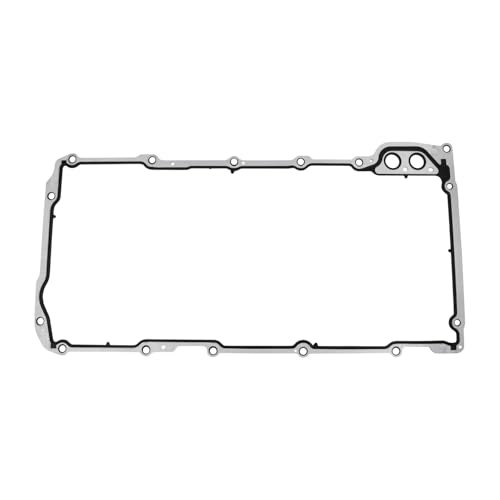 GZZTORES Oil Pan Gasket Set, Compatible with Chevy Silverado, Suburban, Tahoe, Trailblazer, GMC Sierra, Yukon, Cadillac Escalade 4.8L 5.3L 6.0L 6.2L, Replace 12612350 OS30693R