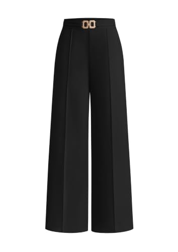 Image of PRETTYGARDEN Womens Dress Pants High Waisted Tailored Trousers