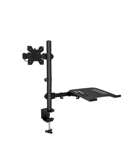 Support écran double M074 pour soulager les douleurs de dos au bureau - 5