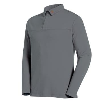 Uvex Camiseta de trabajo de manga larga para hombre, color gris, refuerzo en la zona de los hombros