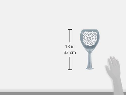 Catit Cat Litter Scoop, Grey – Durable, Easy-Clean Plastic Scoop for All Litter Types