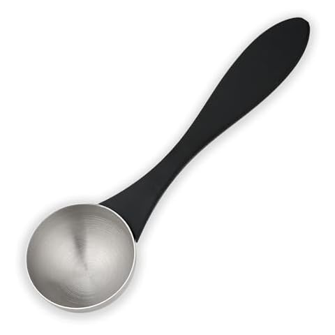 UDQYQ Stainless Steel Coffee Scoop with Handle Cover