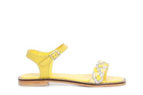 Sandale à strass fini les pieds douloureux en raphia Cafè Noir C1GE9160