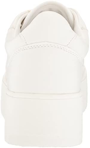 Steve Madden Women's Rocket Sneaker, White, 8 | Image 2